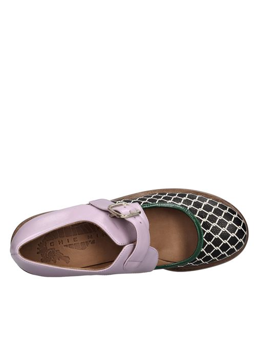 Ballerine in pelle modello Xandao CHIE MIHARA | XANDAO RAPNERO-LAVANDA-VERDE